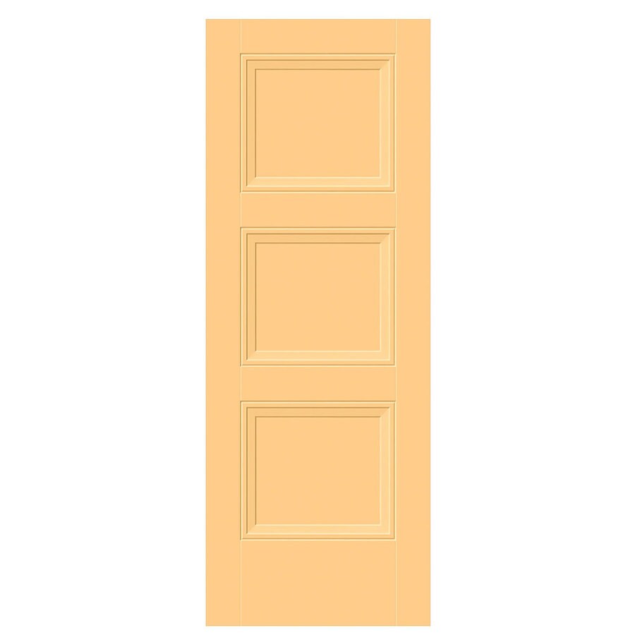 Masonite Livingston Marigold 3 Panel Square Solid Core Molded