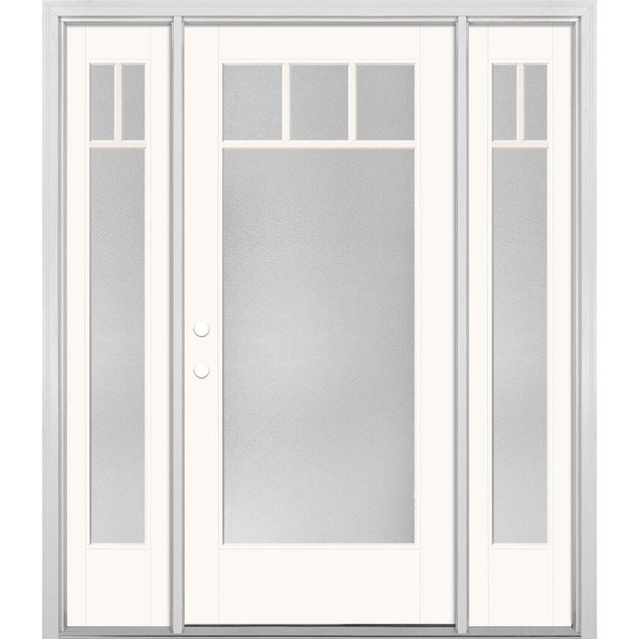 Masonite Full Lite Simulated Divided Light Left Hand Inswing