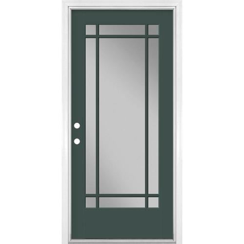 Modern Lowes Full Lite Exterior Door for Simple Design