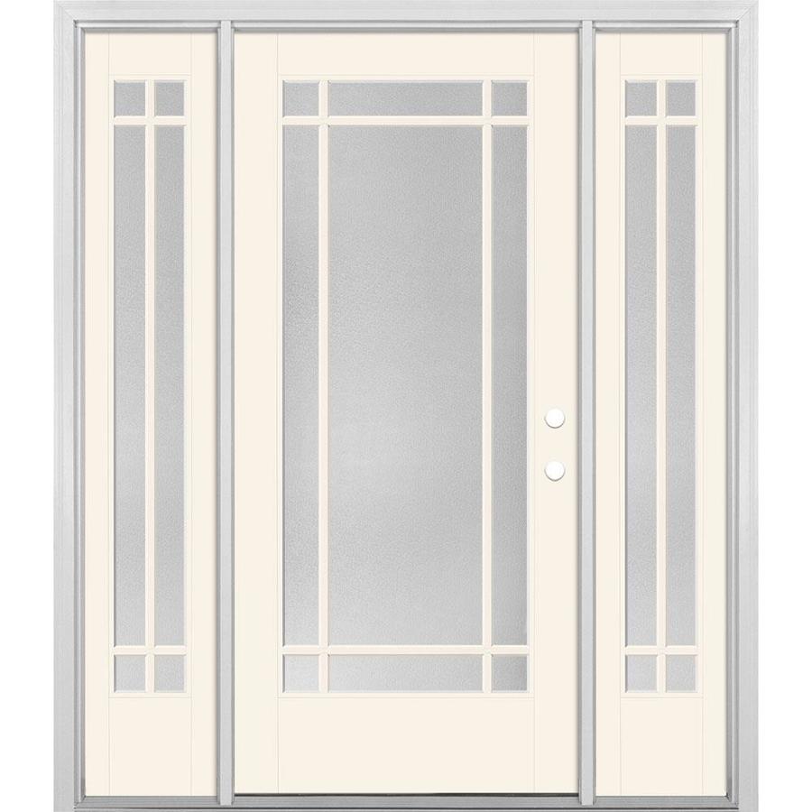 Masonite Full Lite Simulated Divided Light Left Hand Inswing
