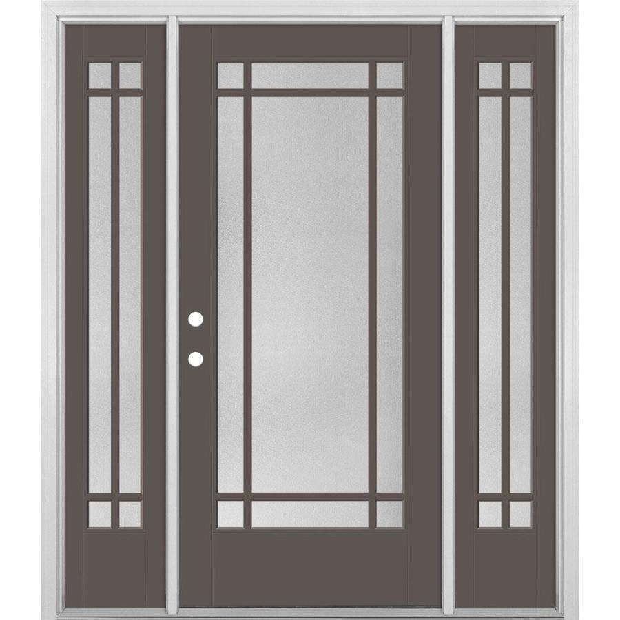 Masonite Full Lite Simulated Divided Light Right Hand Inswing