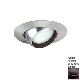 NICOR Lighting 6-Inch Eyeball Lighting Trim, Oil Rubbed Bronze (17506OB)