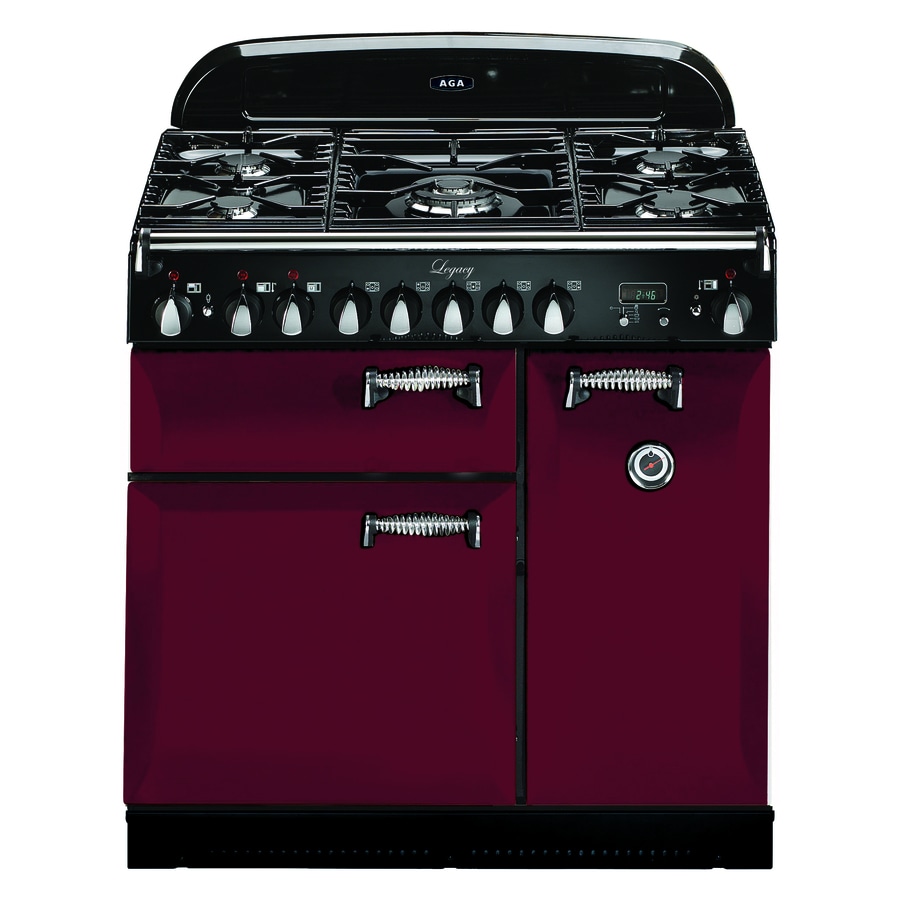 AGA Legacy 36in 5 2.2cu ft/1.8cu ft Double Oven Convection Dual Fuel