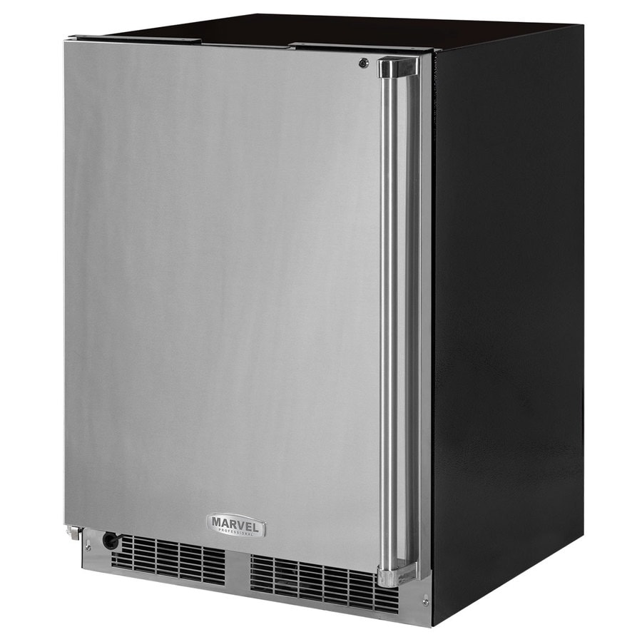 Marvel Professional 4 6 Cu Ft Frost Free Upright Freezer Stainless