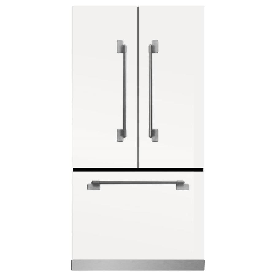 Marvel Elise 22 2 Cu Ft Counter Depth French Door Refrigerator With Marvel Elise 22 2 Cu Ft Counter Depth French Door Refrigerator With Ice Maker White