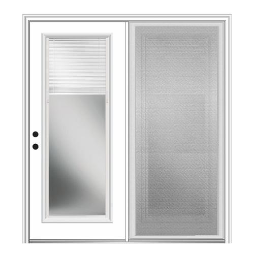 Mmi Door Internal Mini Blinds Between The Glass Fiberglass Right - Mini Patio Door Heater Mmi Door Internal Mini Blinds Between The Glass Fiberglass Right - Mini Patio Door Heater