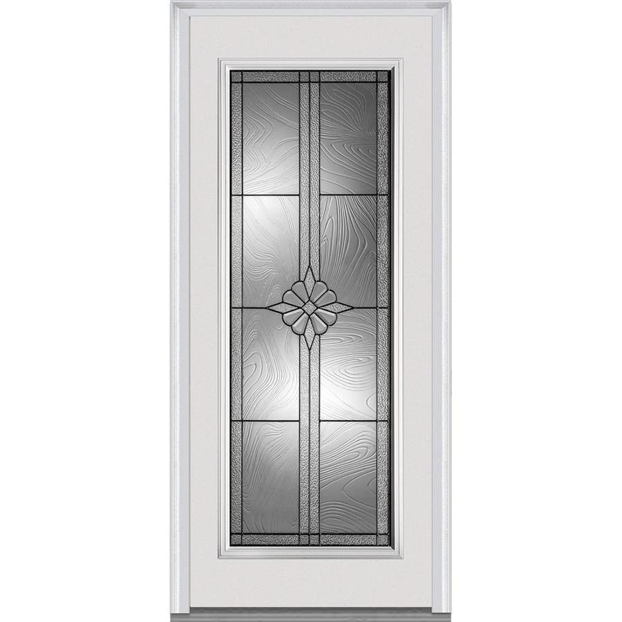 MMI DOOR Full Lite Decorative Glass Right-Hand Inswing ...