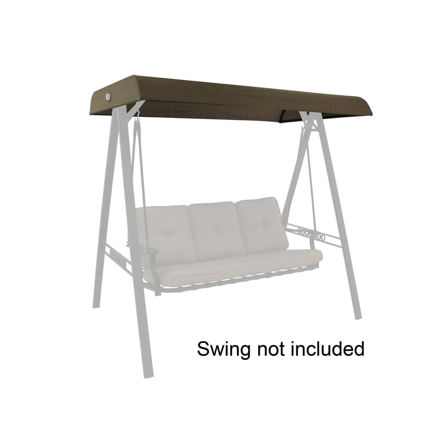 Porch Swing Canopy Replacement Parts & 75x52 Ivory Swing ...