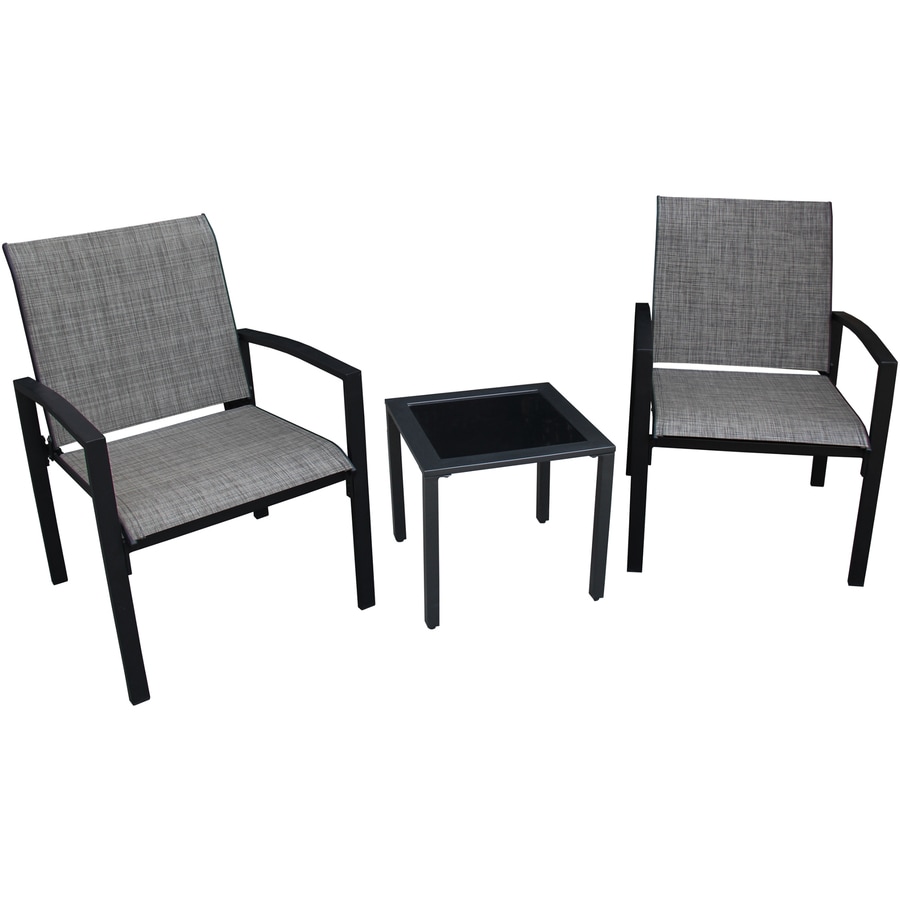 Apollo Outdoor Designs Galveston 3 Piece Patio Conversation Set At