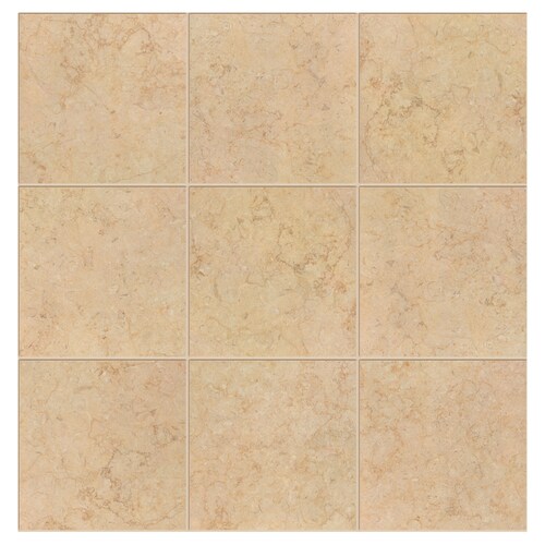 Interceramic Sea Stone 14-Pack Fossil Porcelain Floor Tile (Common: 13 ...