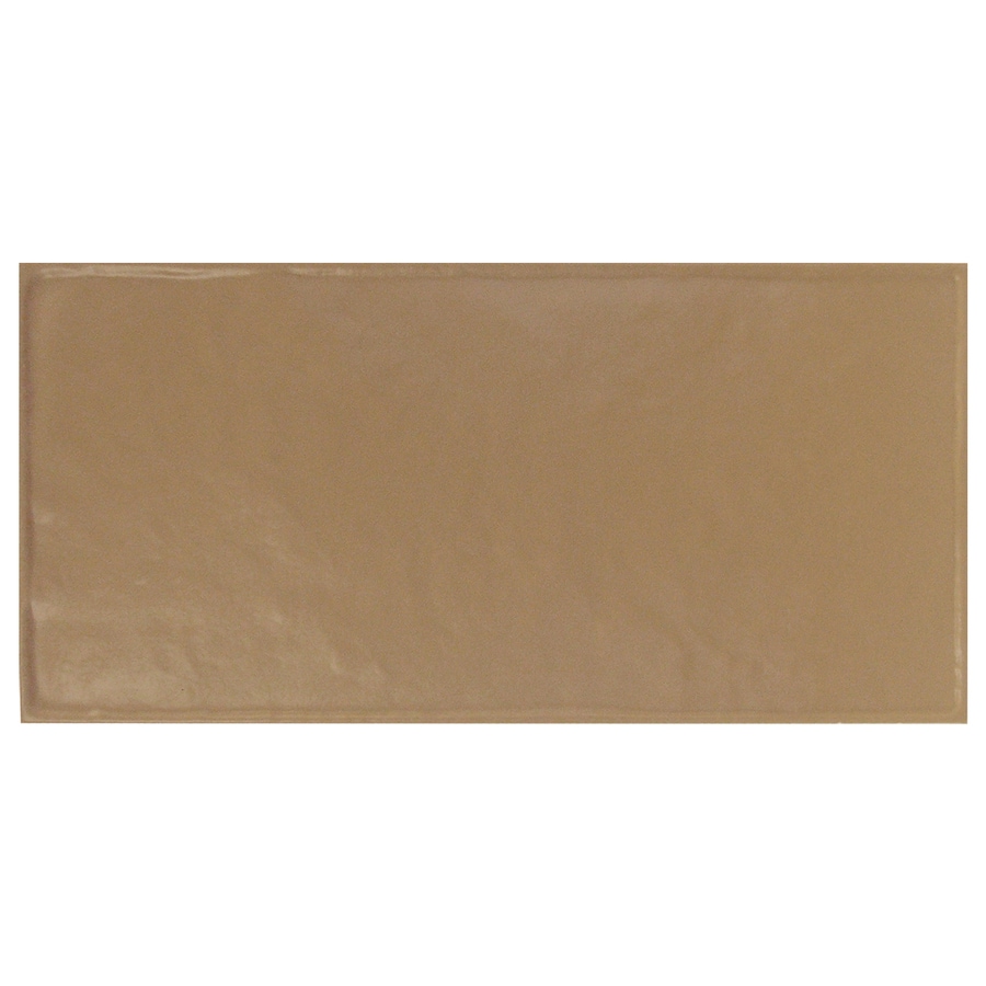Interceramic Brick 32Pack Cocoa Debossed Ceramic Wall Tile 4
