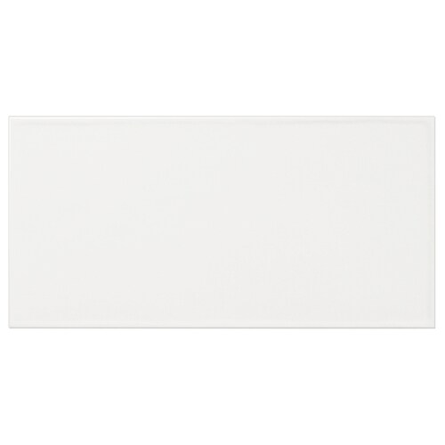 Interceramic Brick 32Pack White Debossed Ceramic Wall Tile 4