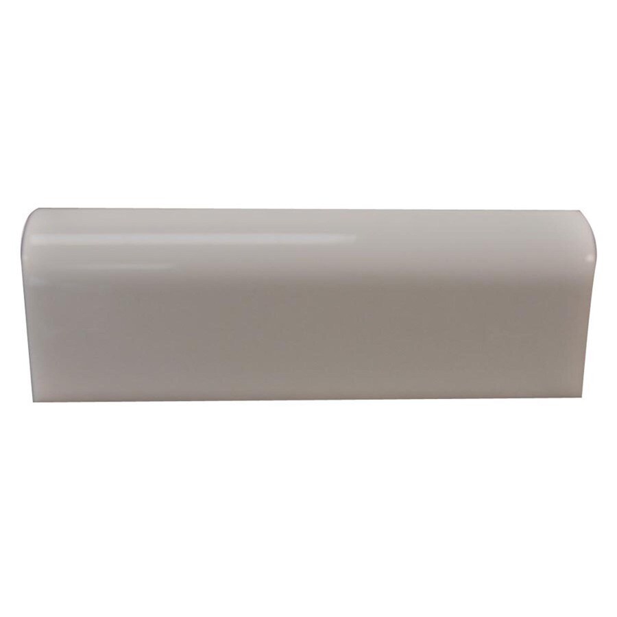 Interceramic 76969556338 Dark Gray Ceramic Mud Cap Tile (Common: 2-in x 6-in; Actual: 2-in x 5.98-in)