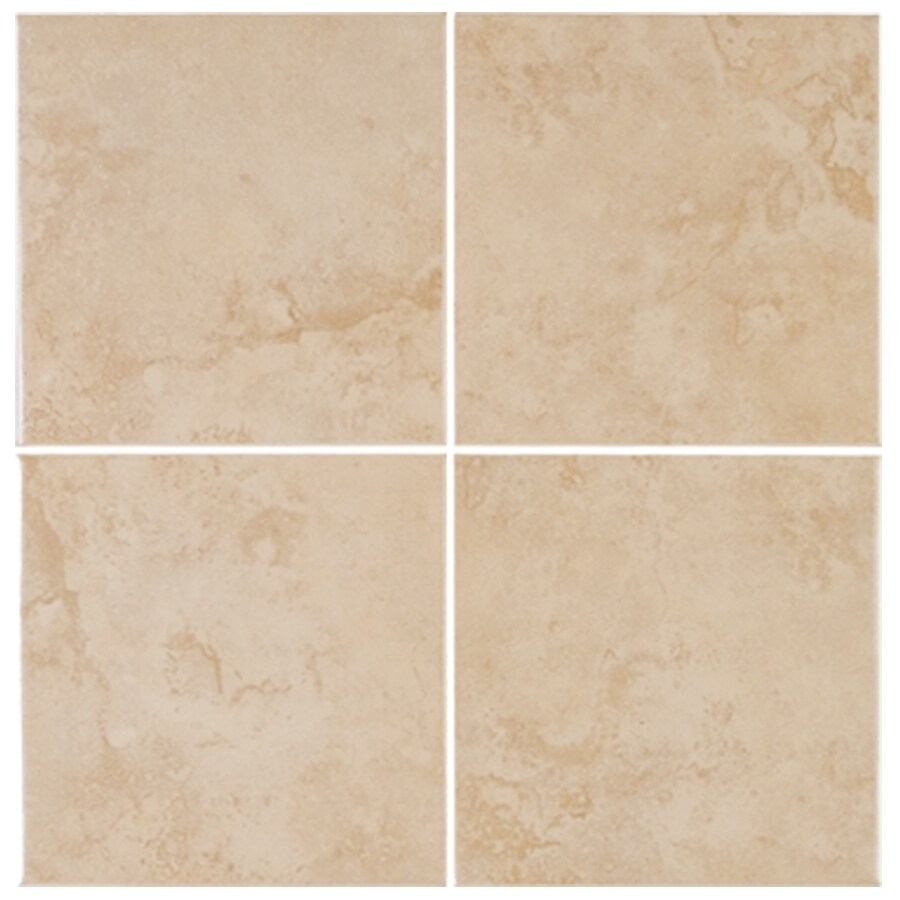 Interceramic 40Pack Bruselas Noce Ceramic Wall Tiles 6in x 6