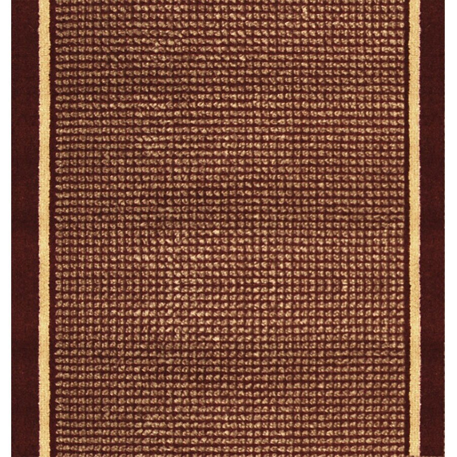 Home Dynamix Madrid 2 x 18 (ft) Polypropylene Red Rectangular Runner in ...
