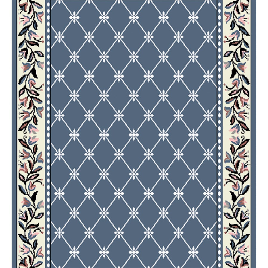 Home Dynamix London 2 x 26 Country Blue Runner at Lowes.com