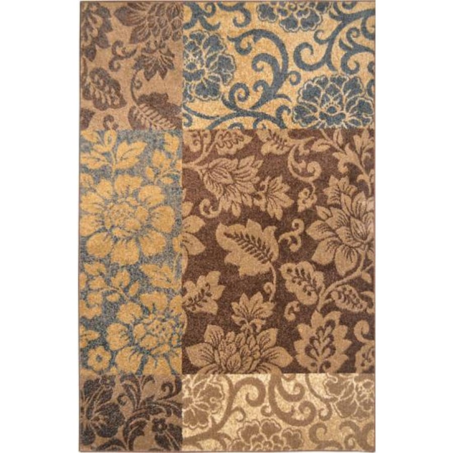 Home Dynamix 2-HD4956-530 Reaction 5 x 8 Brown-blue Area Rug
