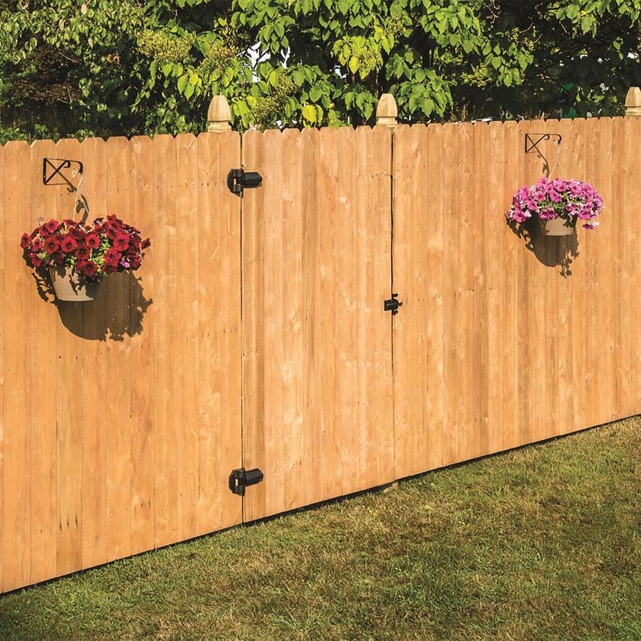 Severe Weather 6ft H x 8ft W Spruce Pine Fir Dog Ear Fence Panel in