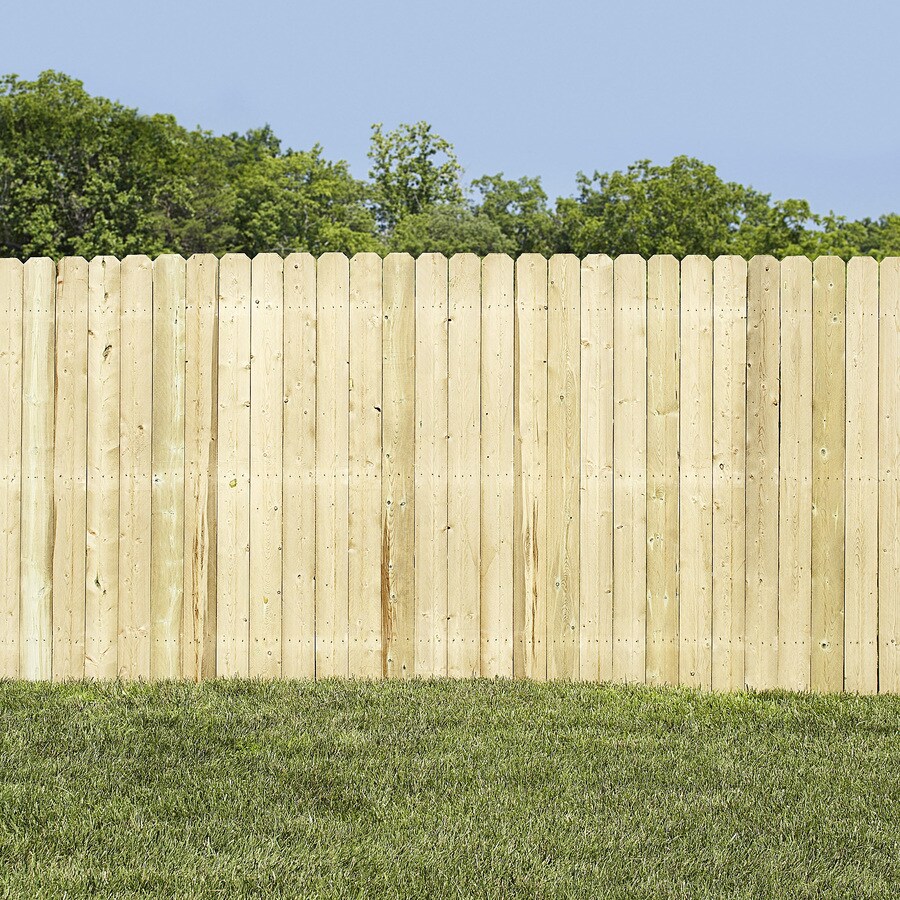 6 Ft H X 8 Ft W Pressure Treated Pine Dog Ear Fence Panel 0307050 - Vrogue