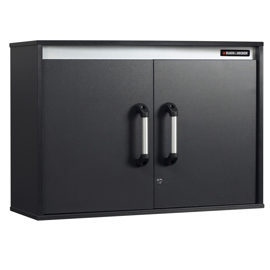BLACK & DECKER Wood Composite Garage Cabinet (31.38-in W x 24.88-in H x  11.75-in D) at