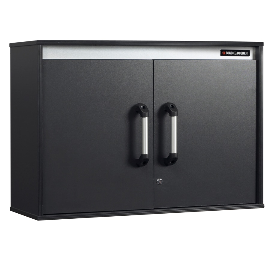BLACK & DECKER Wood Composite Garage Cabinet (31.38-in W x 24.88-in H x ...