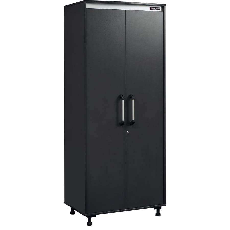 BLACK & DECKER Wood Composite Garage Cabinet (31.38-in W x 76.75-in H x ...