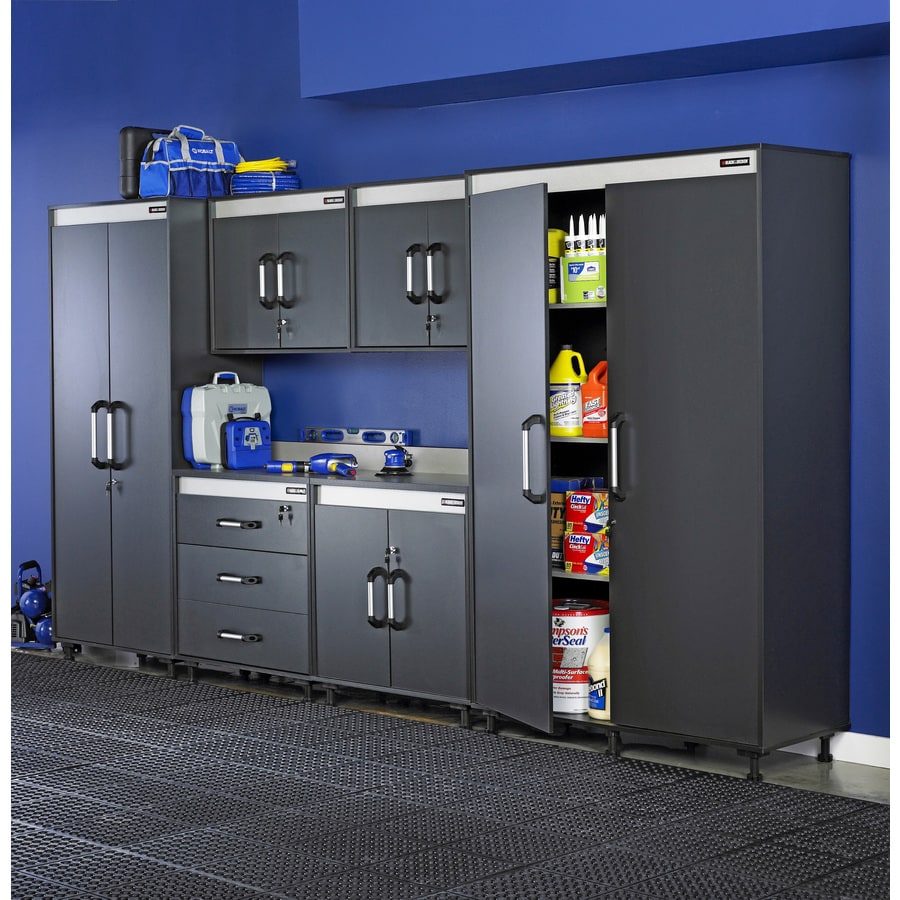 Black & Decker Plastic Storage Cabinet, 25x18x71