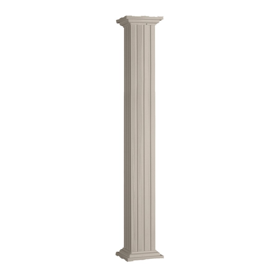 IMPERIAL 7-1/4-in x 9-ft Aluminum Colonial Column at Lowes.com