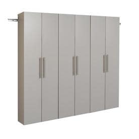 Utility Storage Cabinets At Lowes Prepac Hangups 72 In W Wood Composite Wall Mount Utility Storage Cabinet