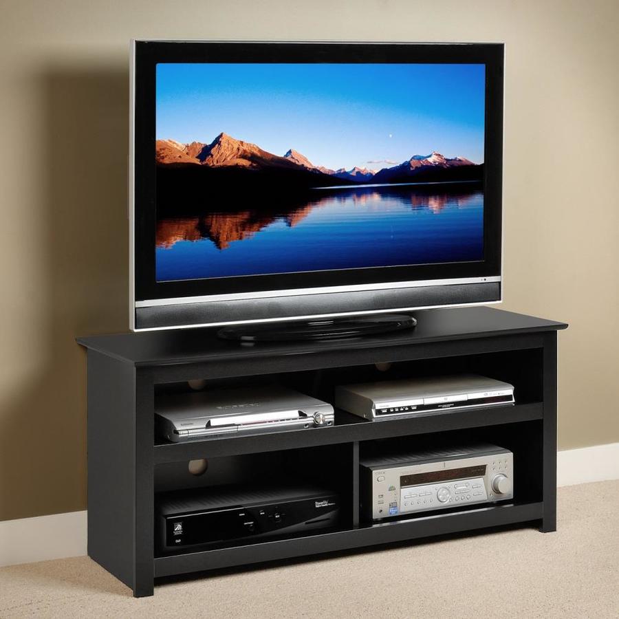 Prepac Vasari Black Tv Cabinet At Lowes Com