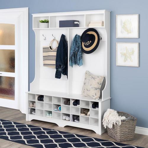 Prepac Entryway White 6 Hook Coat Stand At Lowes Prepac Entryway White 6 Hook Coat Stand