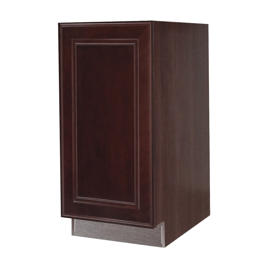 Shop Kitchen Classics 35in H x 9in W x 233\/4in D Merlot Door Base Cabinet at Lowes.com