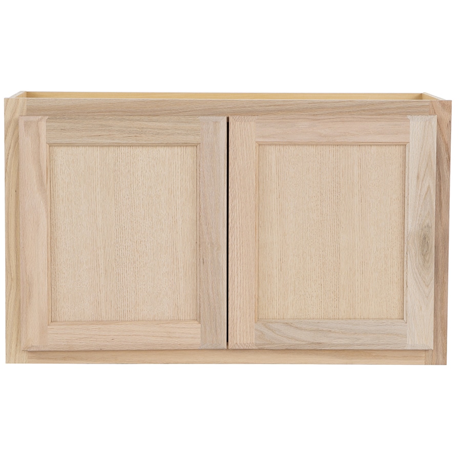 Project Source 30-in W x 18-in H x 12-in D Unfinished Unfinished Door ...