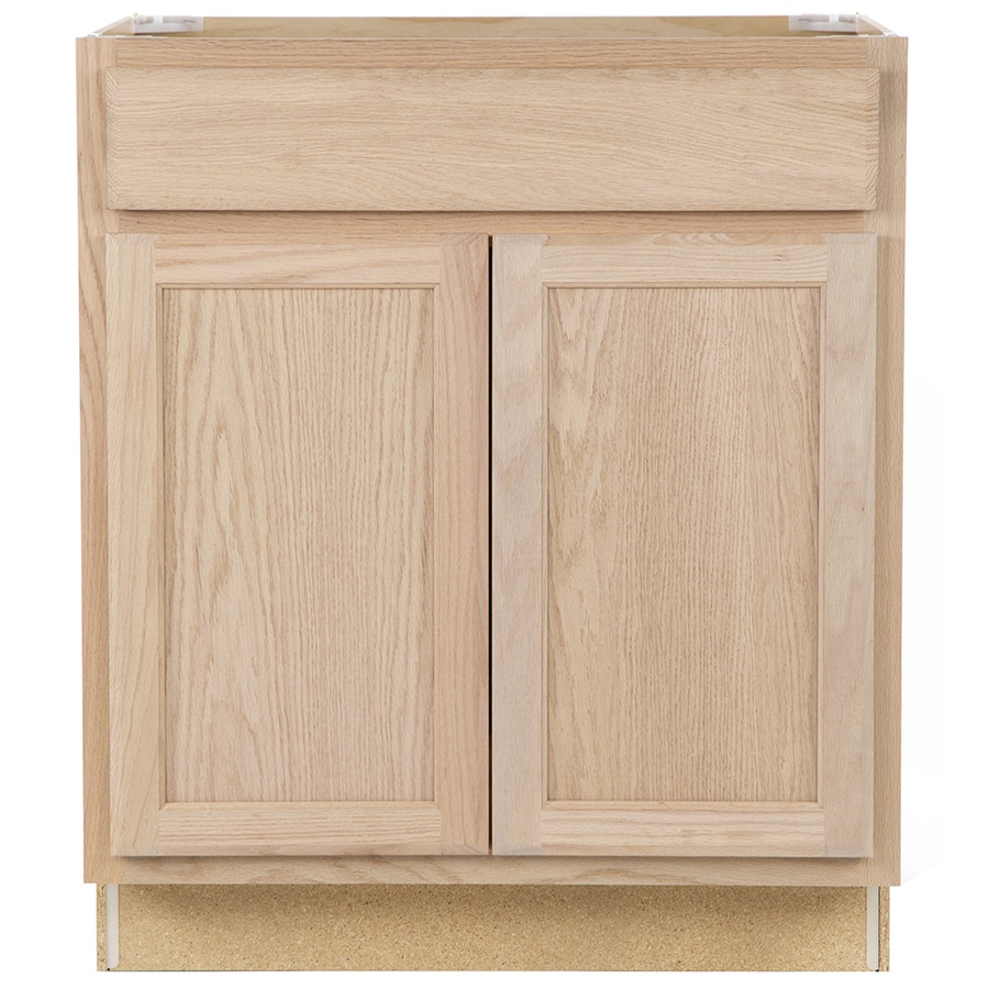 Shop Kitchen Classics 35in x 15in x 23.75in Unfinished Oak Door and