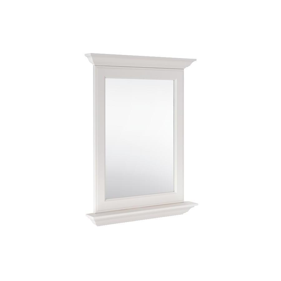 Allen + roth Britwell 25in W x 34in H Cream Rectangular