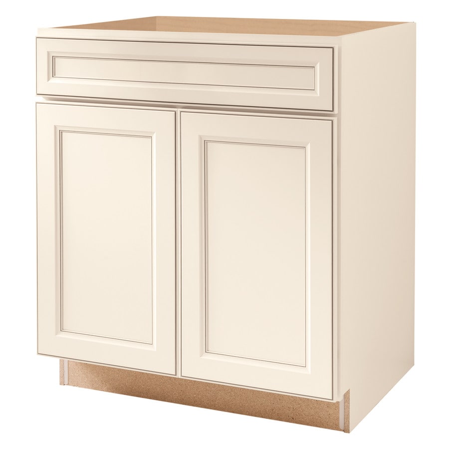 Shop Diamond NOW Caspian 30-in W x 35-in H x 23.75-in D TrueColor Toasted Antique Door And ...