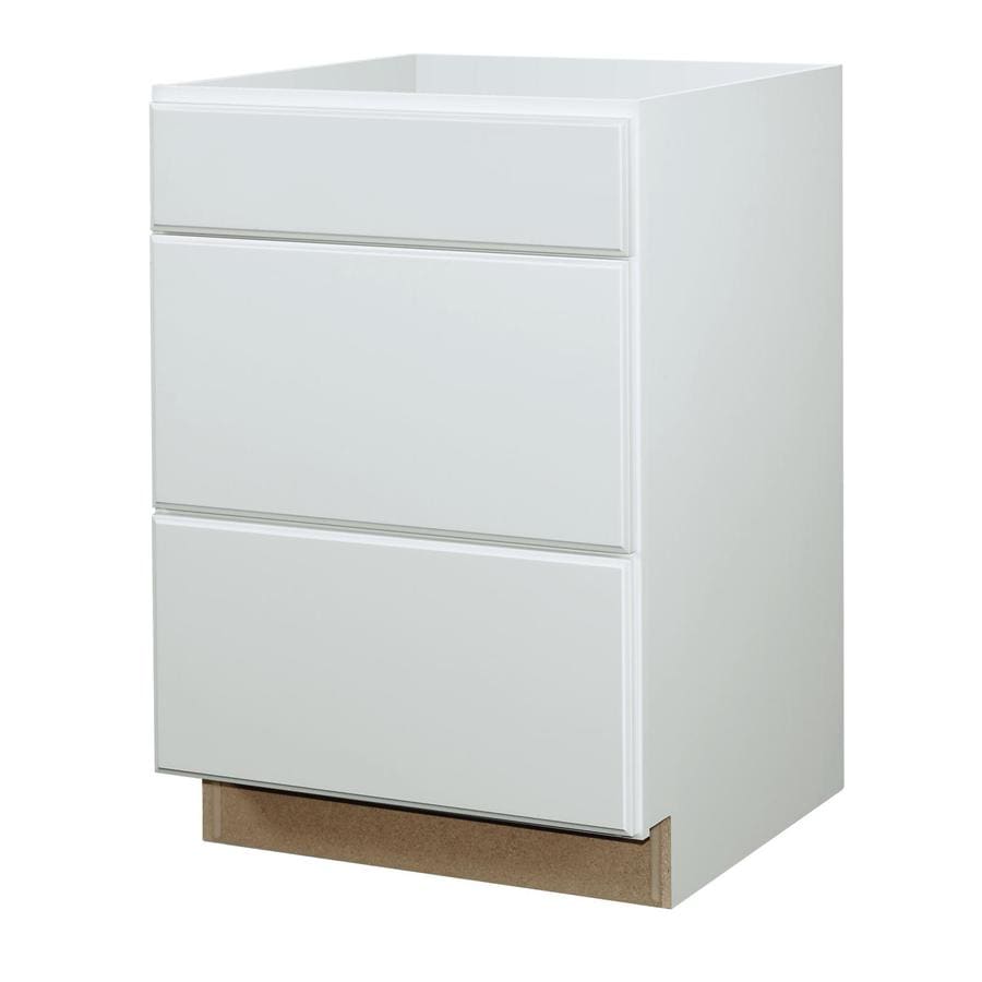 Shop Kitchen Classics Concord 24in W x 35in H x 23.75in D White