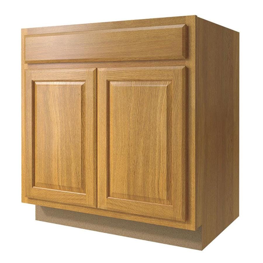 Diamond NOW Portland 33-in W x 35-in H x 23.75-in D Wheat Door And ...