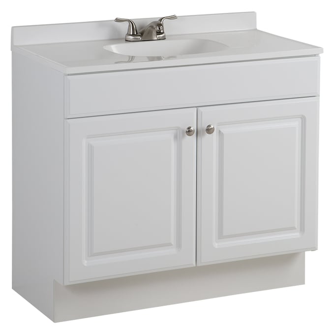 36 Inch Bathroom Vanity Lowes Avanity Allie 36 In White