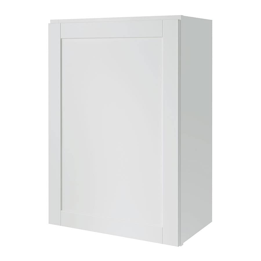 Diamond NOW Arcadia 21in W x 30in H x 12in D White Door Wall at