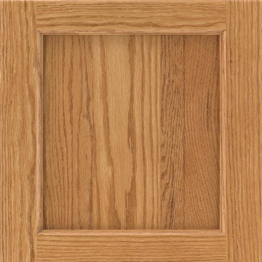 Diamond Karwin 14.75-in x 14.75-in Light Stained Oak Square Cabinet Sample at Lowes.com