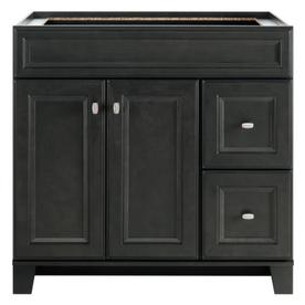 Bathroom Vanities At Lowes Diamond Freshfit Goslin Freestanding Storm Bathroom Vanity Common 36 In X 21