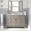 Diamond FreshFit Calhoun 48-in Cloud Gray Bathroom Vanity Cabinet at ...
