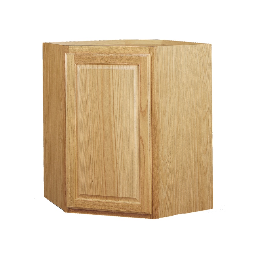 Kitchen Classics 30-in x 24-in x 12-in Portland Oak Corner Kitchen Wall