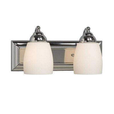 Barclay 2 Light Chrome Transitional Vanity Barclay 2 Light Chrome Transitional Vanity