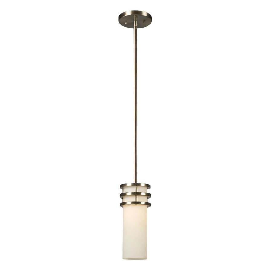 Galaxy Lighting Avalon Brushed Nickel Mini Modern Contemporary Cylinder