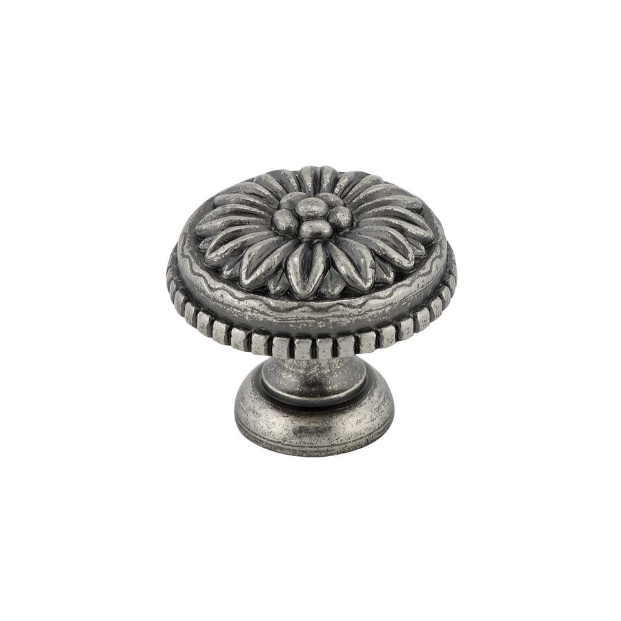 Richelieu 1 18 In Pewter Round Traditional Cabinet Knob At Lowes Com