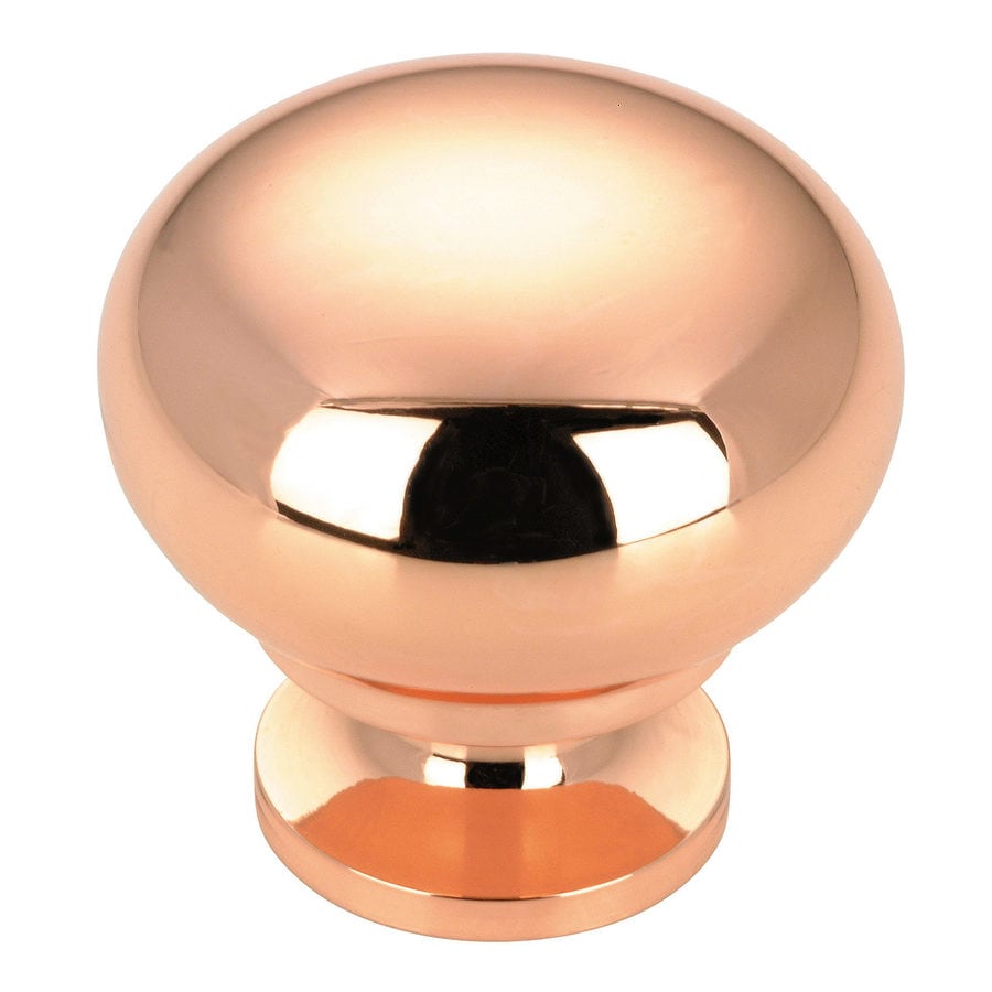 Richelieu Polished Copper Mushroom Cabinet Knob At Lowes Com   773199141488 