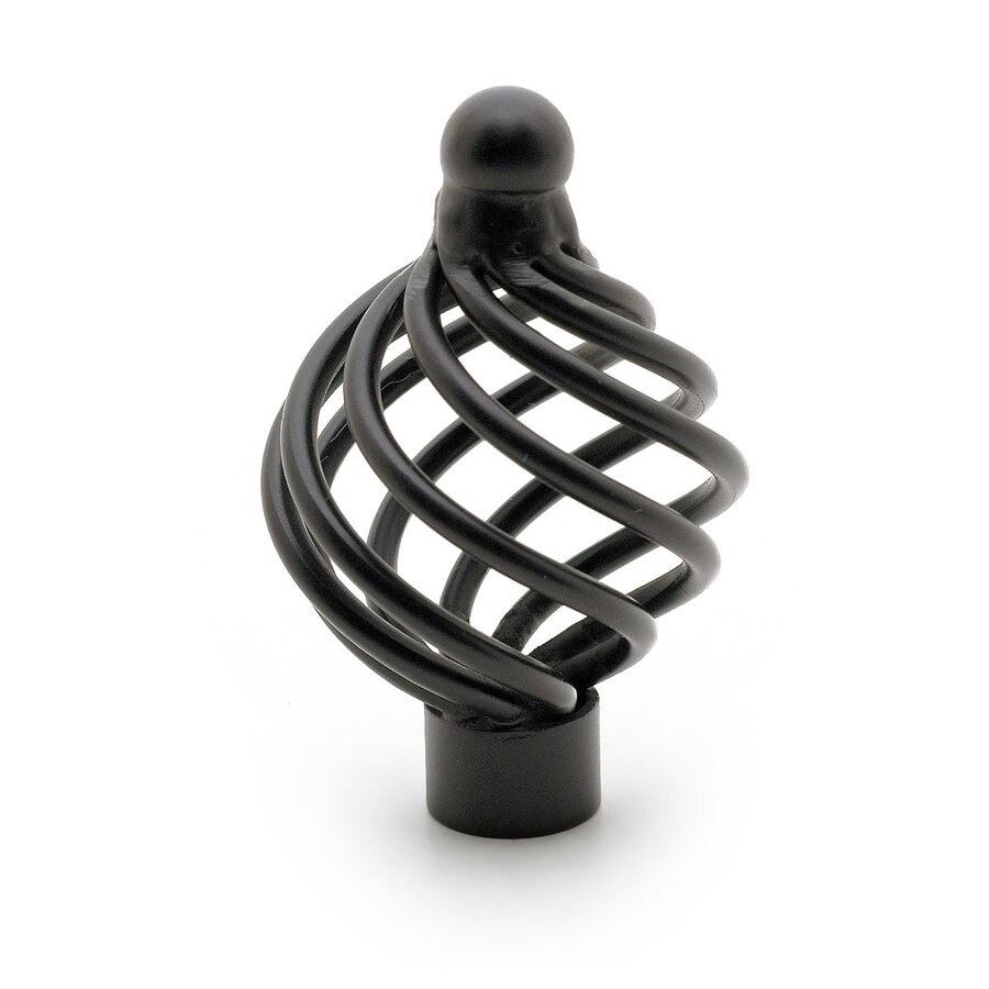 Richelieu Matte Black Novelty Knob at