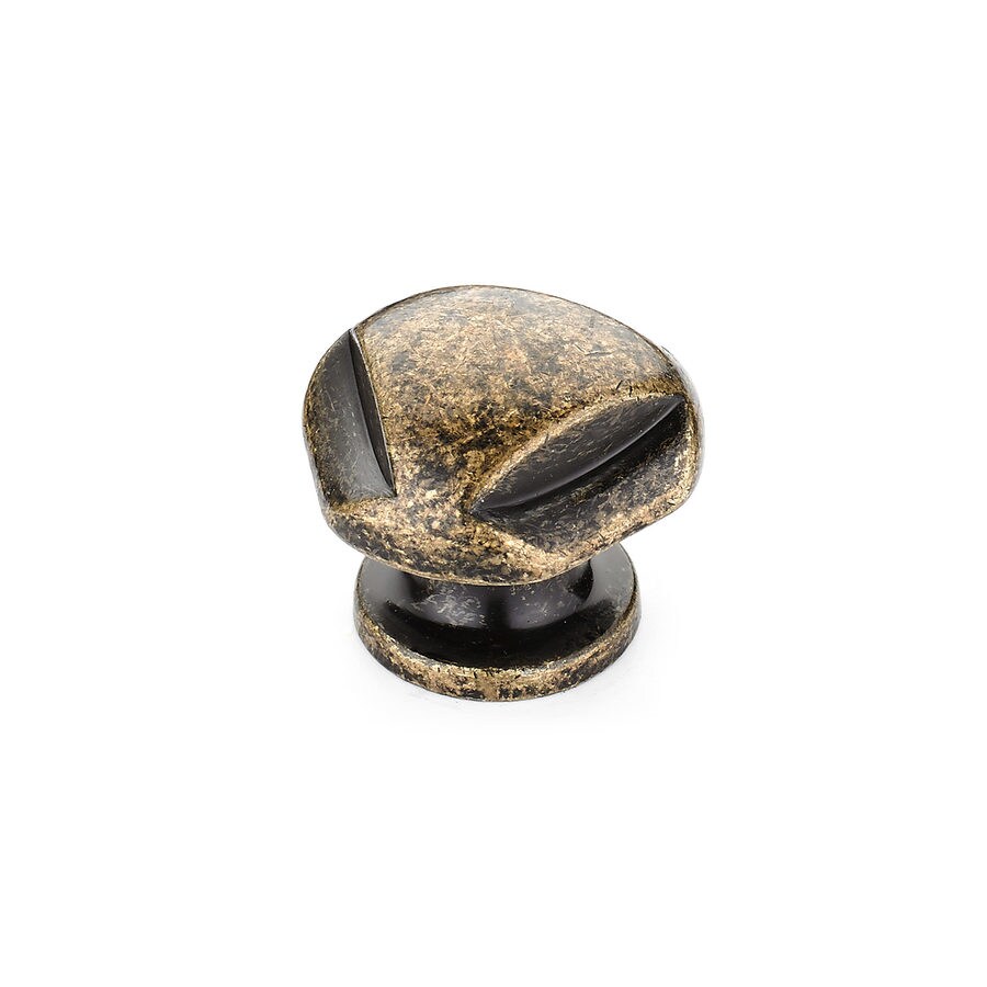 Richelieu Burnished Brass Round Cabinet Knob At 7390